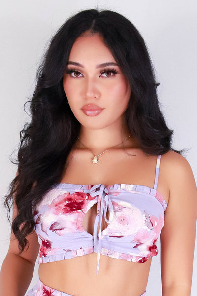 Jeans Warehouse Hawaii - S/L PRINT WOVEN TOPS - FLORAL RUSH TOP | By ROKOKO
