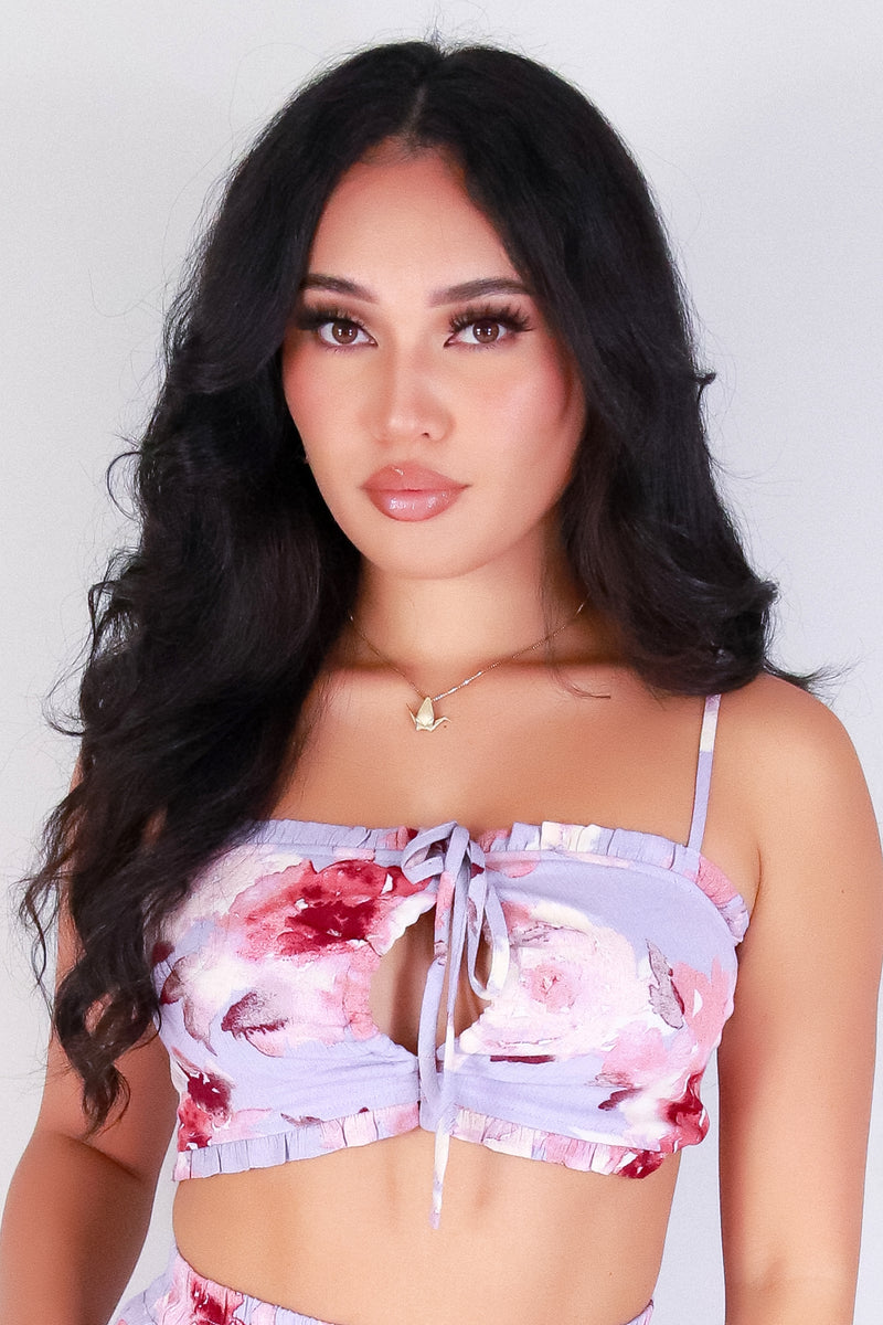 Jeans Warehouse Hawaii - S/L PRINT WOVEN TOPS - FLORAL RUSH TOP | By ROKOKO