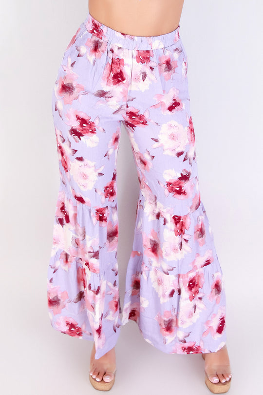 FLORAL RUSH PANTS