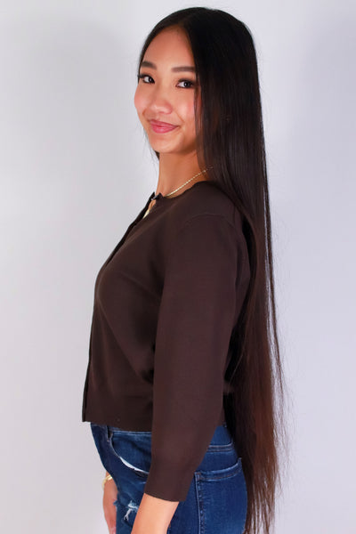 Jeans Warehouse Hawaii - SOLID SHT SLV CARDIGANS - STOP AND STARE SWEATER | By CIELO