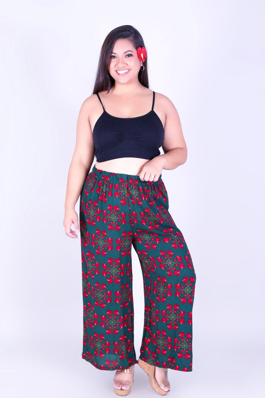 ANTHURIUM QUILT CAPRI'S