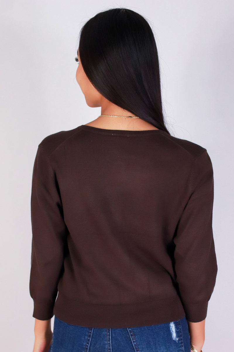 Jeans Warehouse Hawaii - SOLID SHT SLV CARDIGANS - STOP AND STARE SWEATER | By CIELO