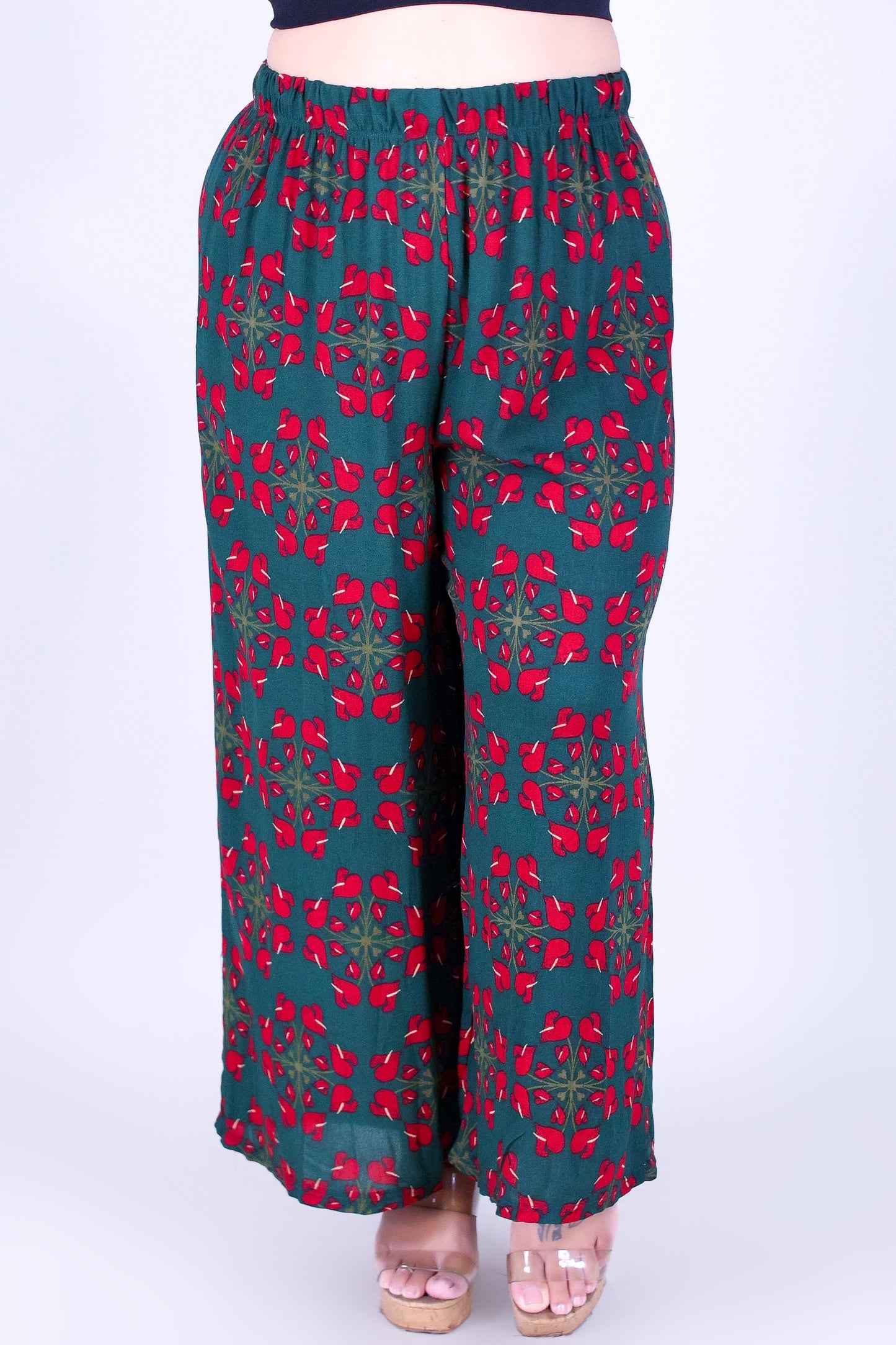 ANTHURIUM QUILT CAPRI'S