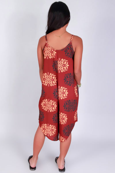 Jeans Warehouse Hawaii - DRESS RMPR 2-16 - MANGO QUILT NO WAIST JUMPSUIT | KIDS SIZE 2-16 | By LUZ