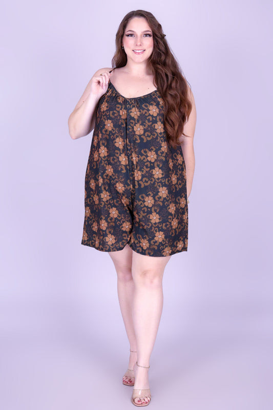 WILD PUAKENIKENI NO WAIST ROMPER