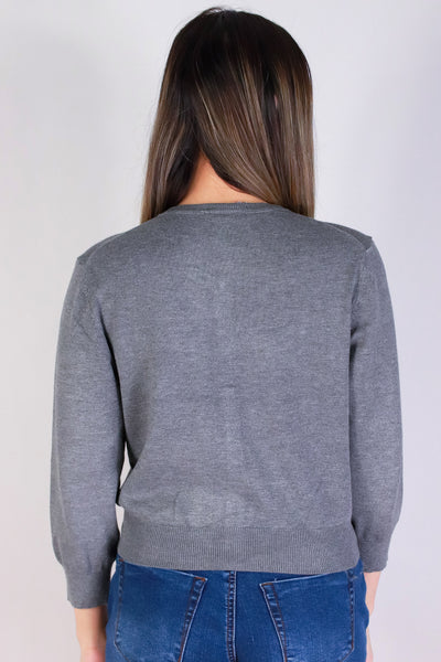 Jeans Warehouse Hawaii - SOLID SHT SLV CARDIGANS - STOP AND STARE SWEATER | By CIELO