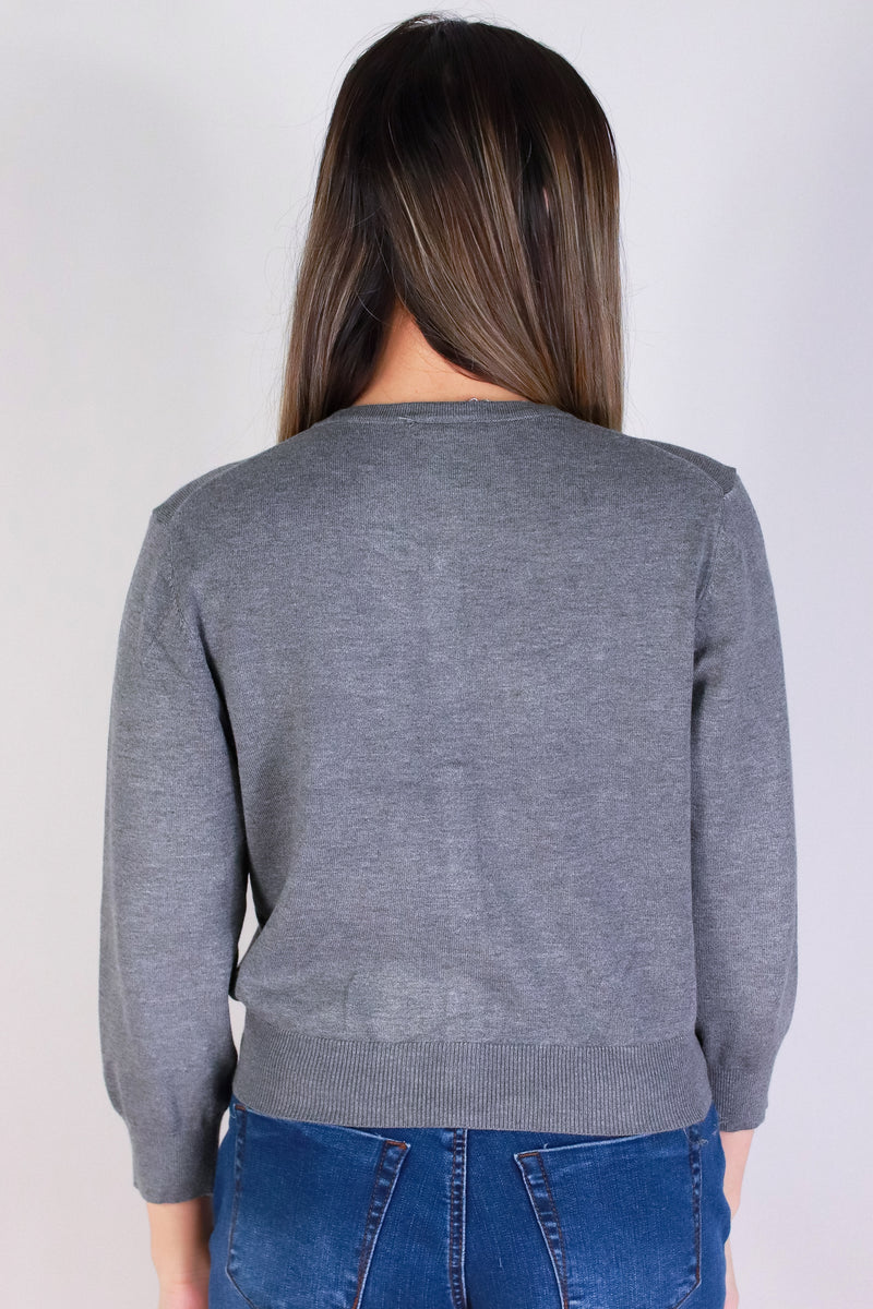 Jeans Warehouse Hawaii - SOLID SHT SLV CARDIGANS - STOP AND STARE SWEATER | By CIELO