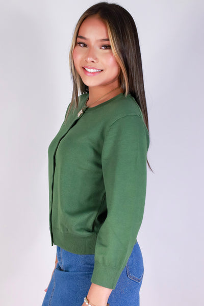 Jeans Warehouse Hawaii - SOLID SHT SLV CARDIGANS - STOP AND STARE SWEATER | By CIELO