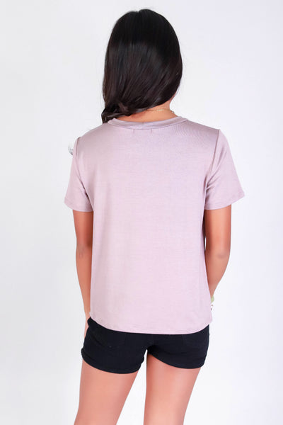 Jeans Warehouse Hawaii - S/S PRINT 2-16 - 5 STRAND PIKAKE LEI TEE | KIDS SIZE 2-16 | By LUZ