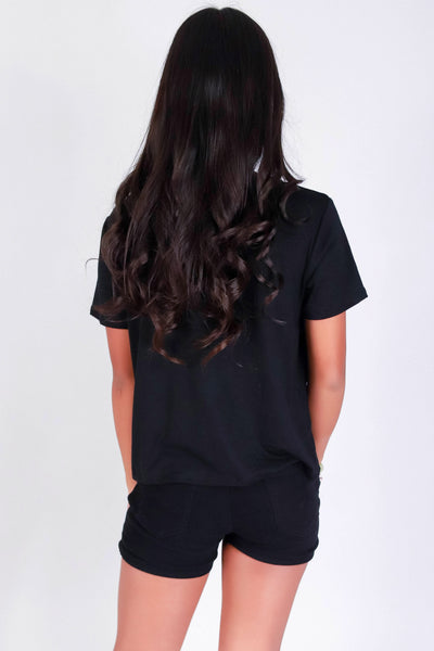 Jeans Warehouse Hawaii - S/S PRINT 2-16 - 5 STRAND PIKAKE LEI TEE | KIDS SIZE 2-16 | By LUZ