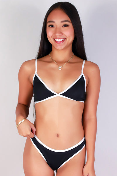 Jeans Warehouse Hawaii - MATCHING SEP TRIANGLE TOP - SALT & SEA BIKINI TOP | By ANWND