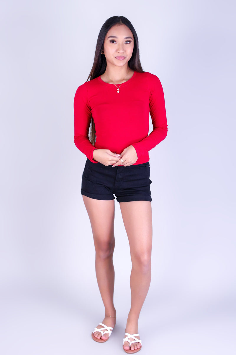 DAILY MUSE LONG SLEEVE TOP
