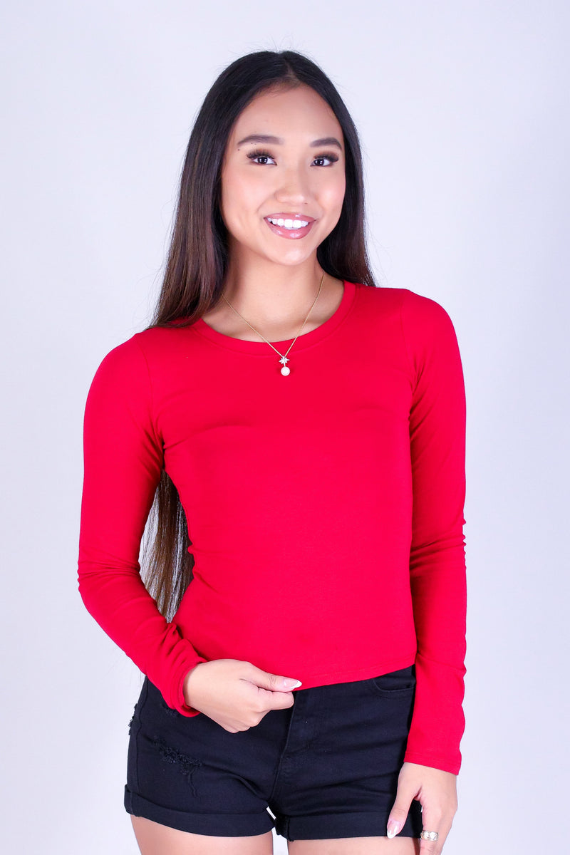 DAILY MUSE LONG SLEEVE TOP