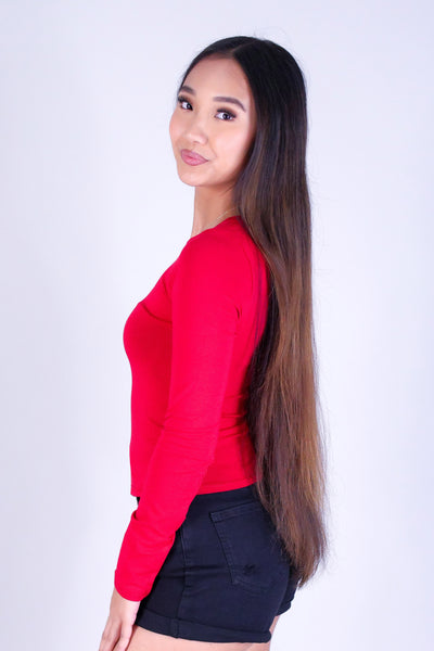 DAILY MUSE LONG SLEEVE TOP