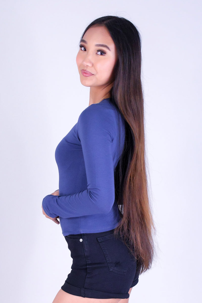 DAILY MUSE LONG SLEEVE TOP