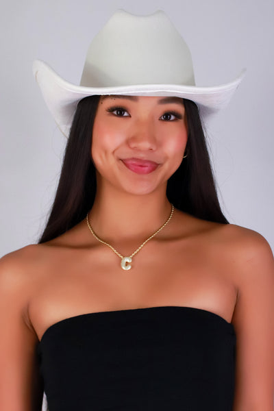 Jeans Warehouse Hawaii - COWBOY/NOVELTY HATS - CATCH ME THERE COWBOY HAT | By ILLUMA FASH/GUARANTEE