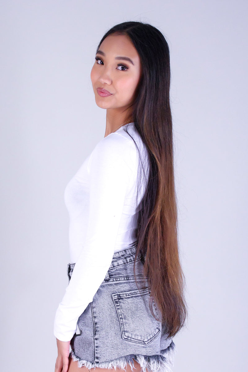 DAILY MUSE LONG SLEEVE TOP