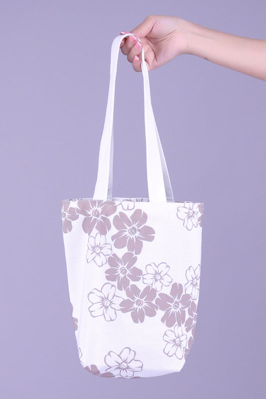 SIENNA CANVAS BAG - PUAKENIKENI FLOW