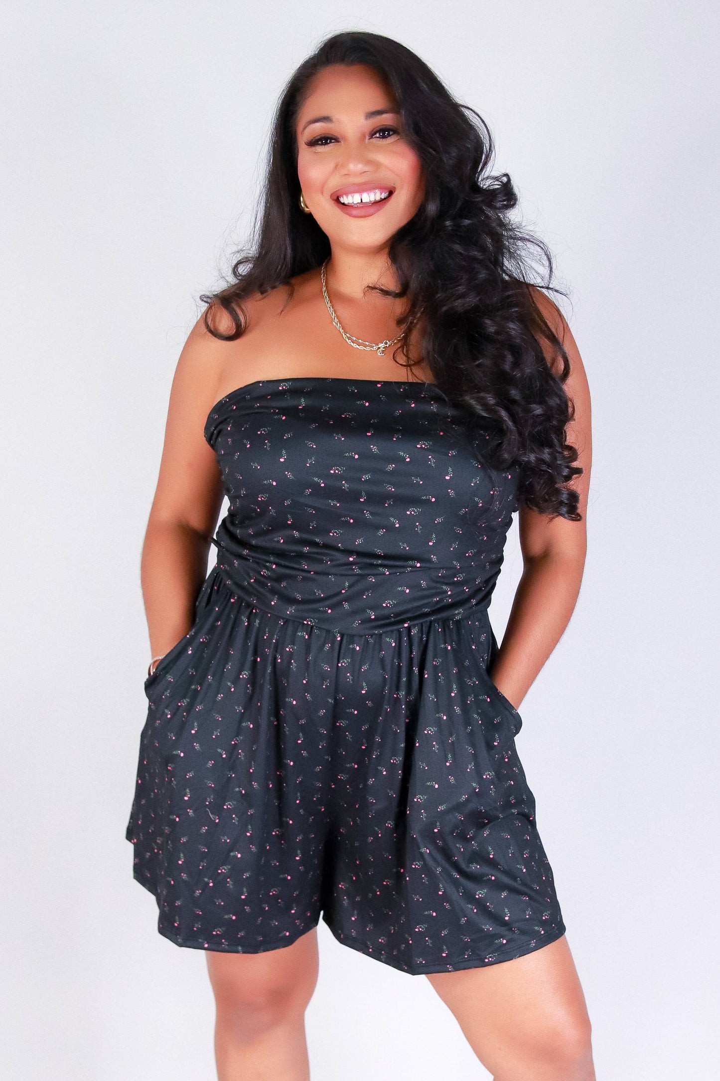 Jeans Warehouse Hawaii - PLUS PRINTED ROMPERS - PETAL AND THREAD ROMPER | By ZENOBIA