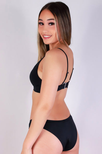 Jeans Warehouse Hawaii - MATCHING SEP TRIANGLE TOP - SUN SPELL BIKINI TOP | By ANWND