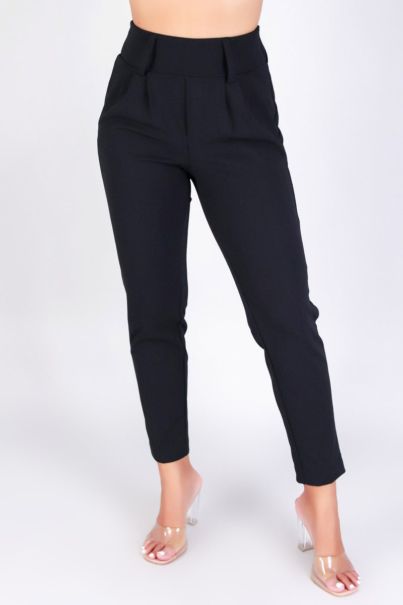 Jeans Warehouse Hawaii - SOLID WOVEN PANTS - HIGH SOCIETY TROUSER PANTS | By BOOM-BOOM JEANS