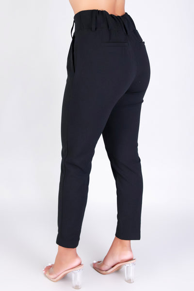 Jeans Warehouse Hawaii - SOLID WOVEN PANTS - HIGH SOCIETY TROUSER PANTS | By BOOM-BOOM JEANS