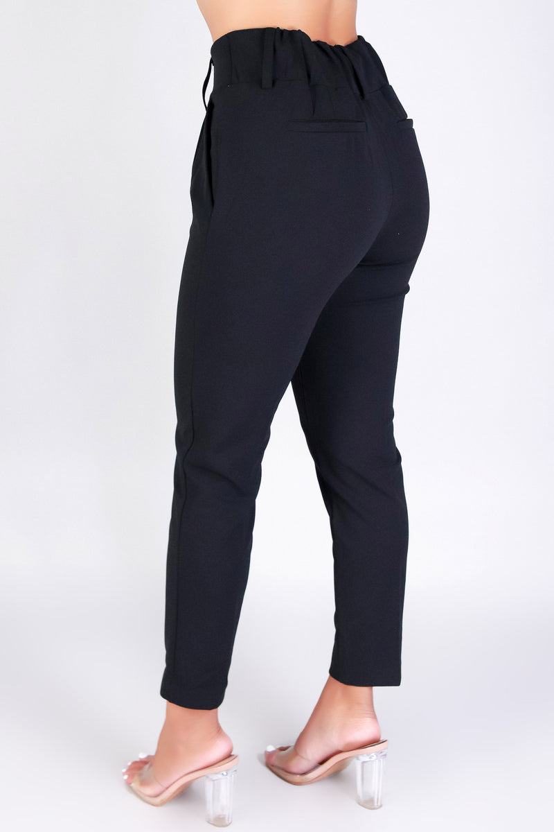 Jeans Warehouse Hawaii - SOLID WOVEN PANTS - HIGH SOCIETY TROUSER PANTS | By BOOM-BOOM JEANS
