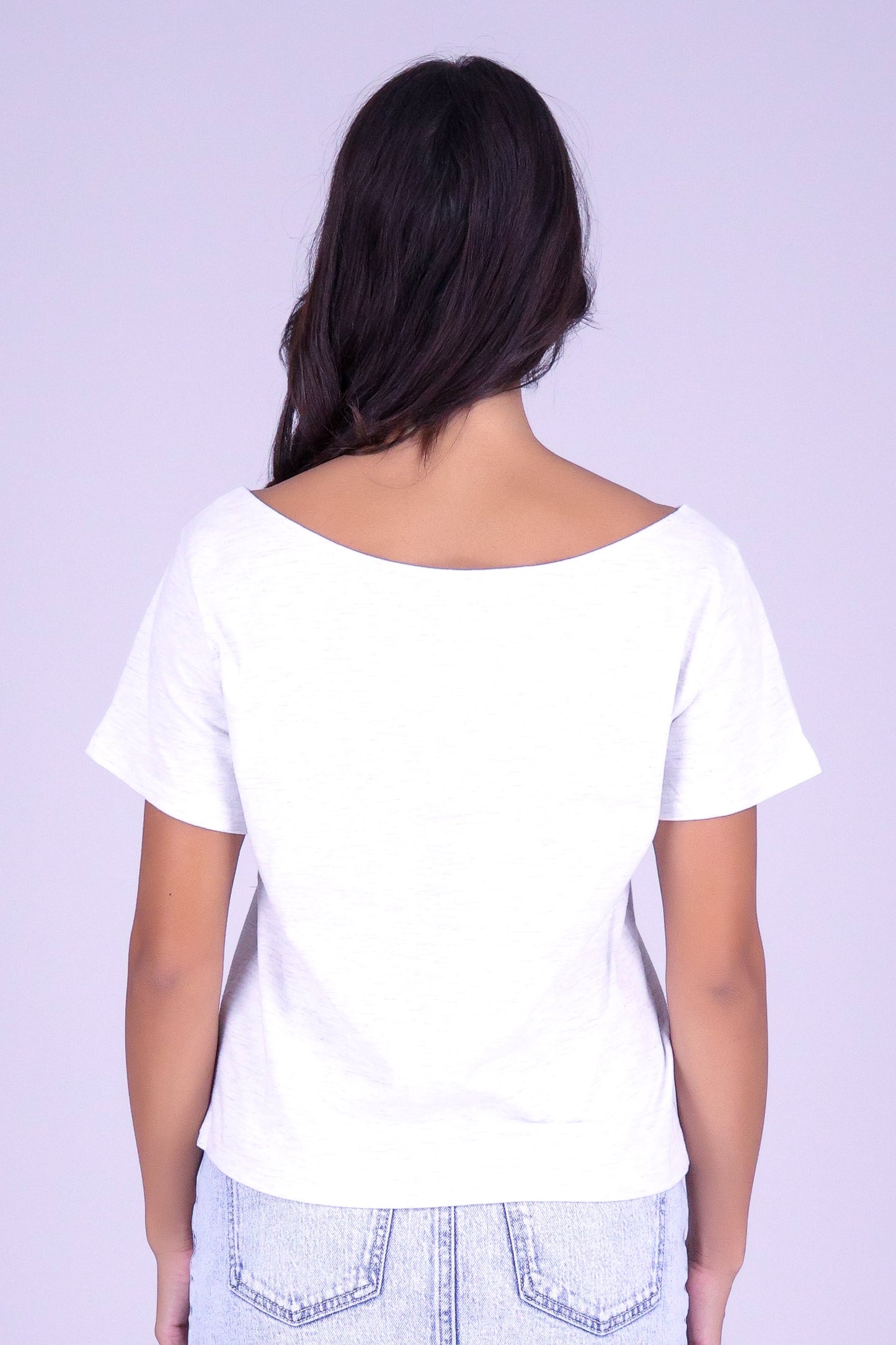 4 ULU QUILT OFF SHOULDER TEE