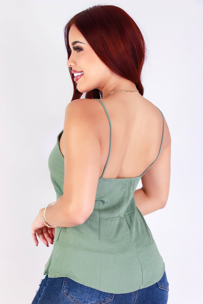 Jeans Warehouse Hawaii - TANK SOLID WOVEN CASUAL TOPS - BARELY BLUSH TOP | By PAPERMOON/ B_ENVIED