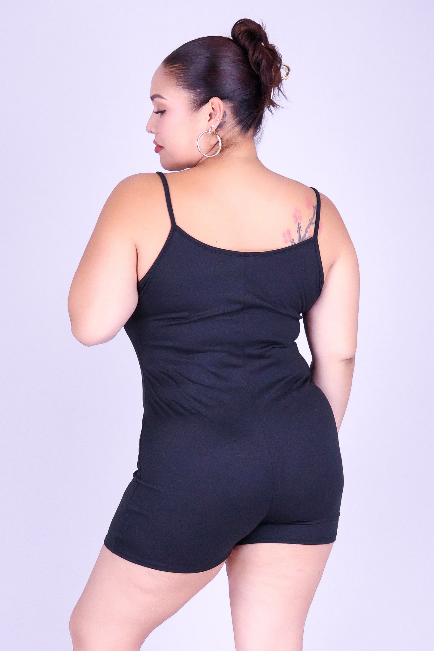 SLEEK & SIMPLE CATSUIT ROMPER