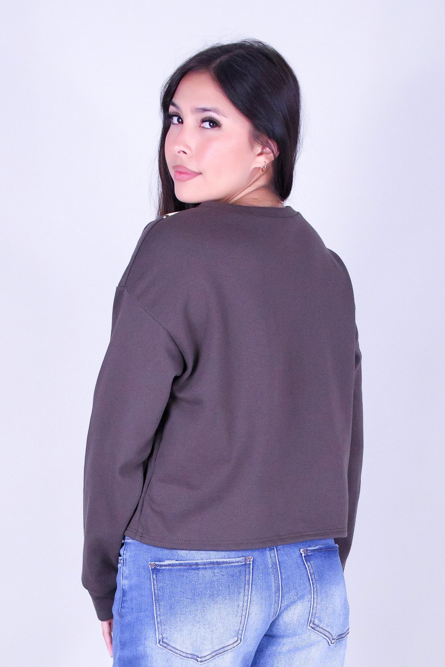 LAYERED PUAKENIKENI ALOHA SWEATER