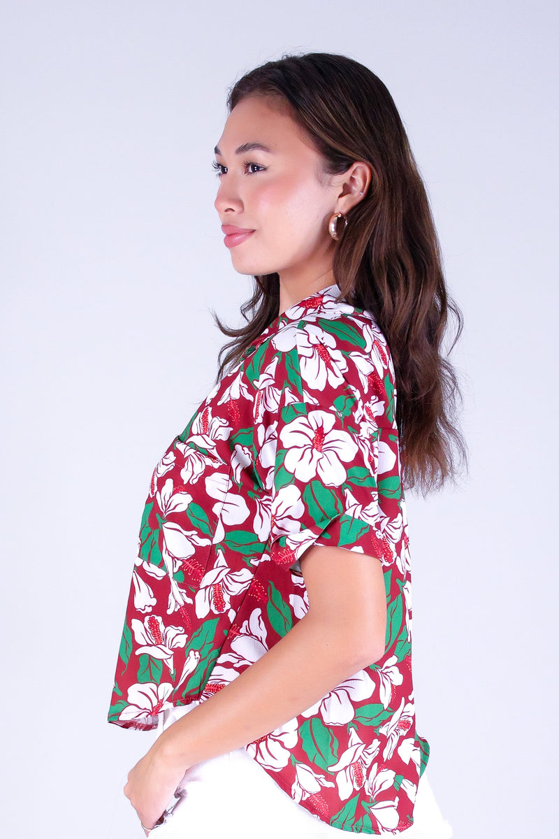KOKIO KEOKEO BUTTON DOWN TOP