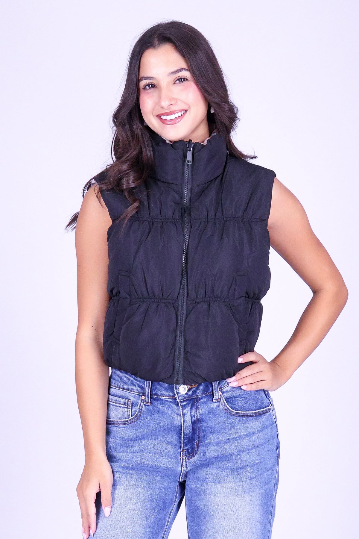 MORNING FROST PUFFER VEST | REVERSIBLE