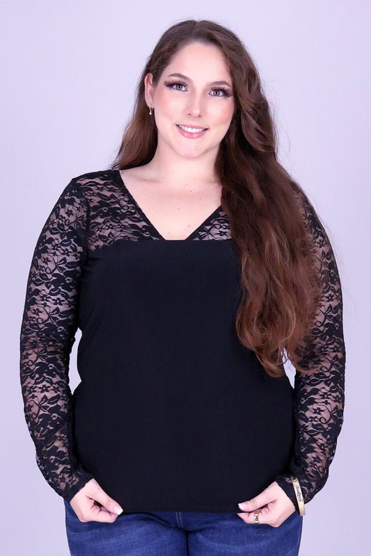 EVERLY LACE TOP