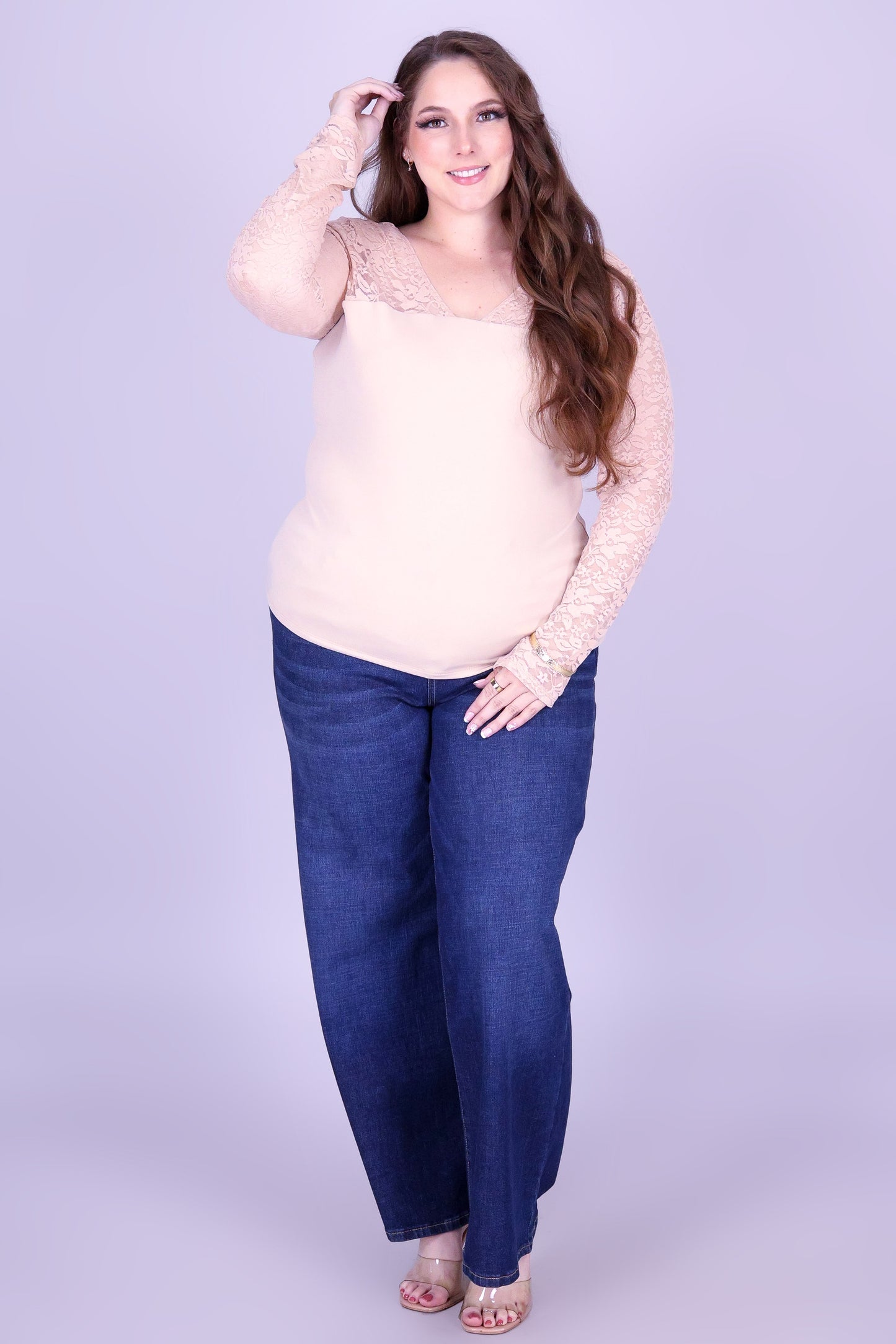 EVERLY LACE TOP