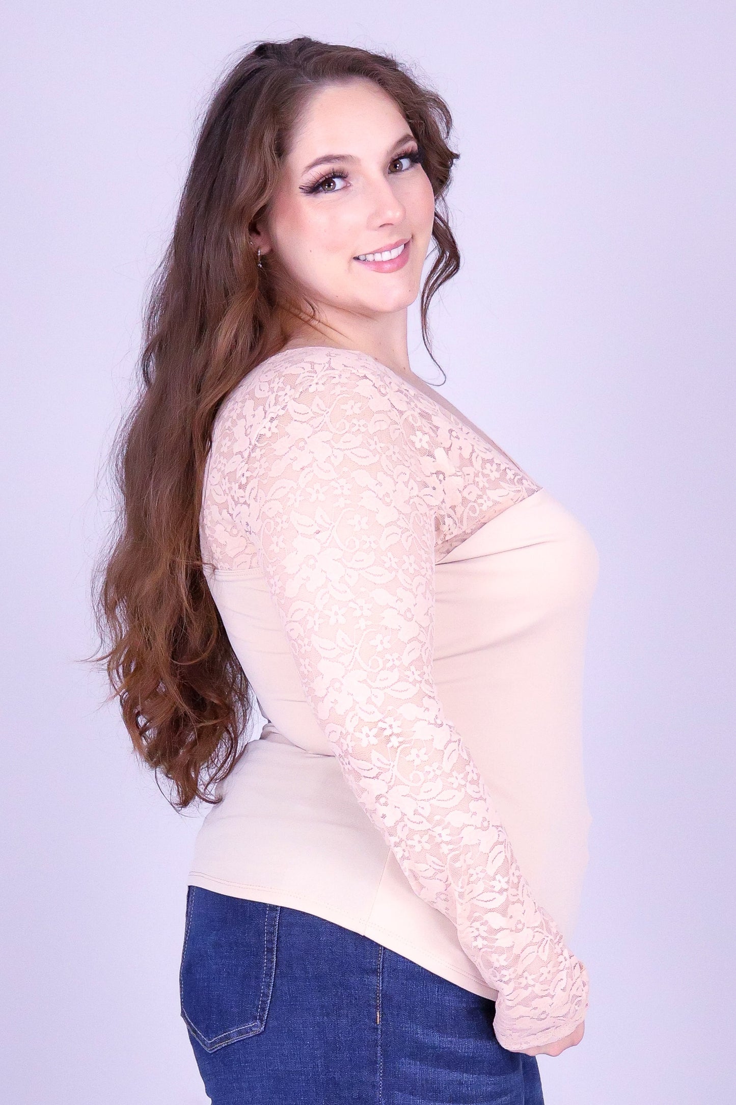 EVERLY LACE TOP