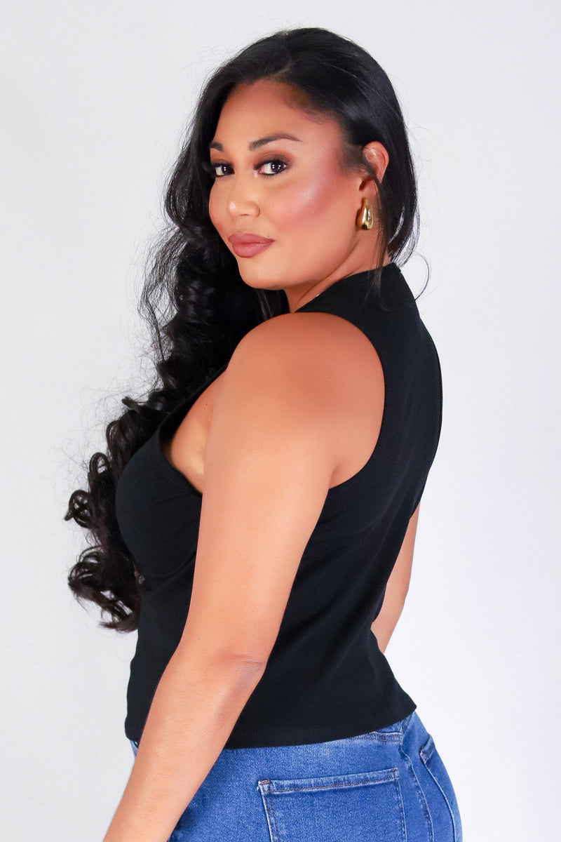 Jeans Warehouse Hawaii - PLUS BASIC RIB TANKS - SLEEK IN RIBS TANK TOP | By AMBIANCE APPAREL