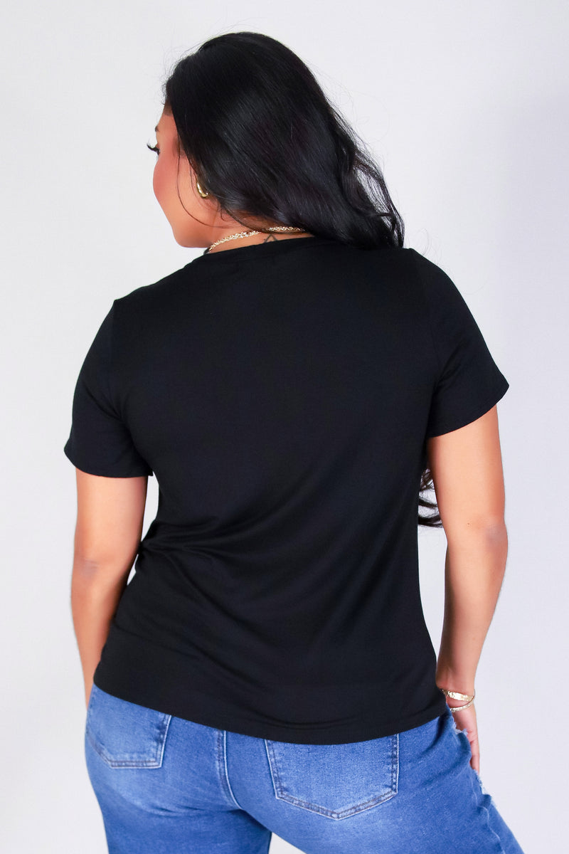Jeans Warehouse Hawaii - PLUS S/S SCREENS - JADE LEI TEE | By LUZ