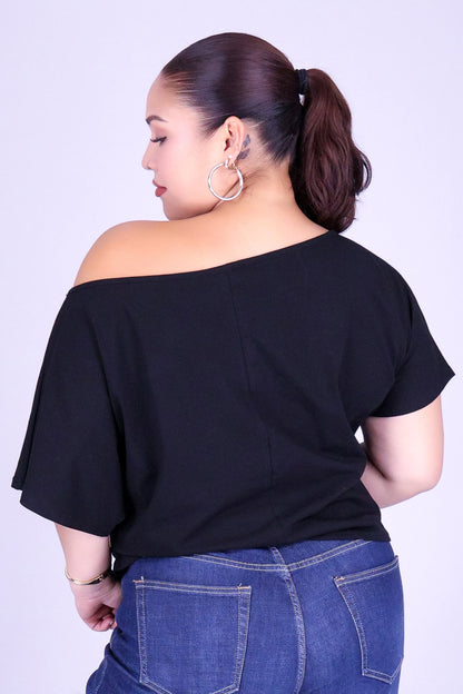 3 IWA OFF SHOULDER TEE