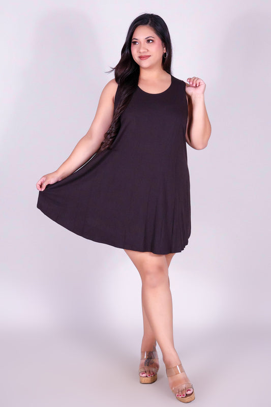 TWIRL ME TRAPEZE DRESS