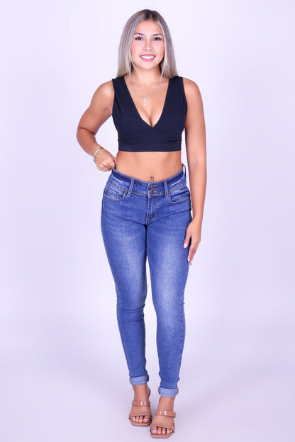 TRUE BLUE SKINNY JEANS