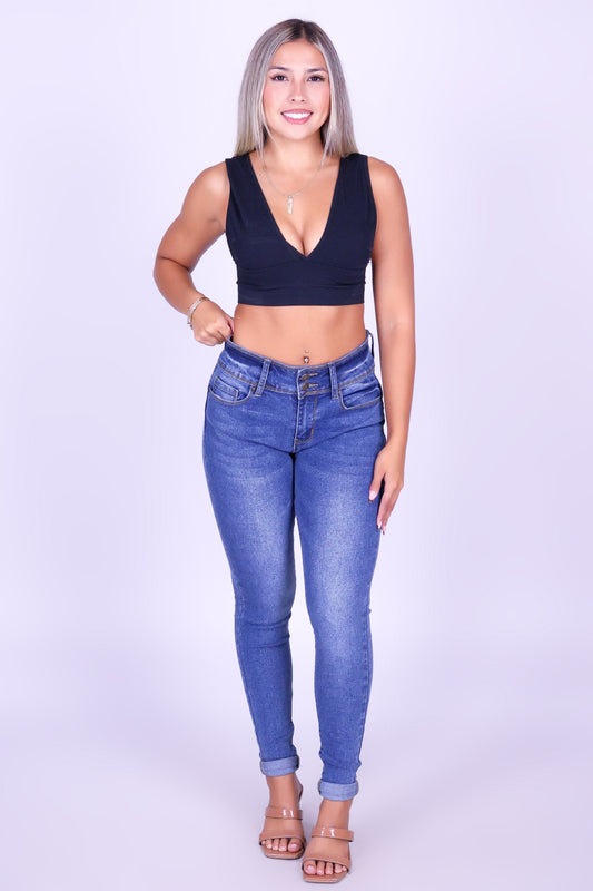 TRUE BLUE SKINNY JEANS