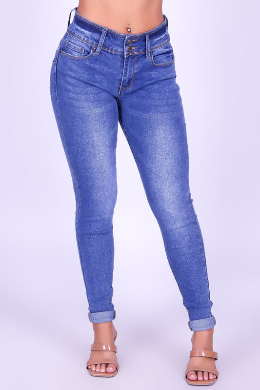 TRUE BLUE SKINNY JEANS