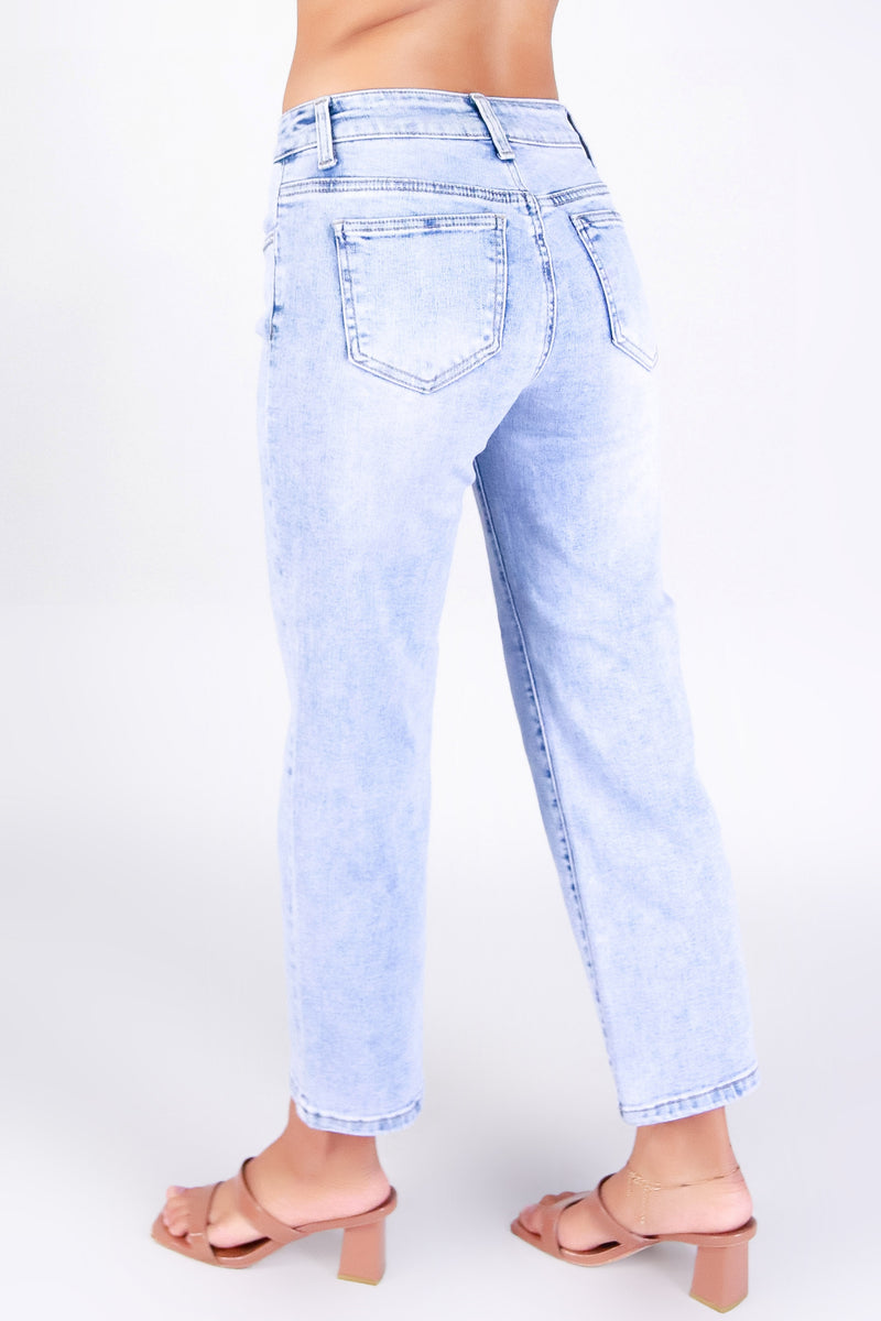 Jeans Warehouse Hawaii - DENIM CAPRIS - LET ME HELP YOU CROPPED JEANS | By WAX JEAN