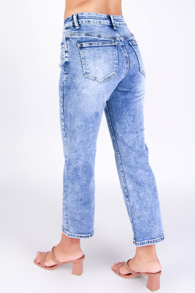 Jeans Warehouse Hawaii - DENIM CAPRIS - LET ME HELP YOU CROPPED JEANS | By WAX JEAN