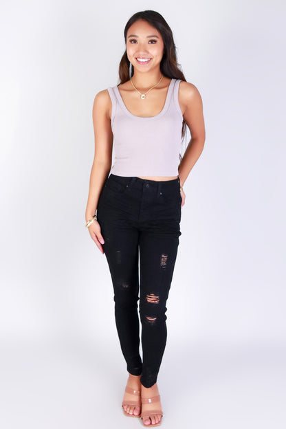 Jeans Warehouse Hawaii - JEANS - YAZMINE BUTT-LIFT JEANS | By WAX JEAN
