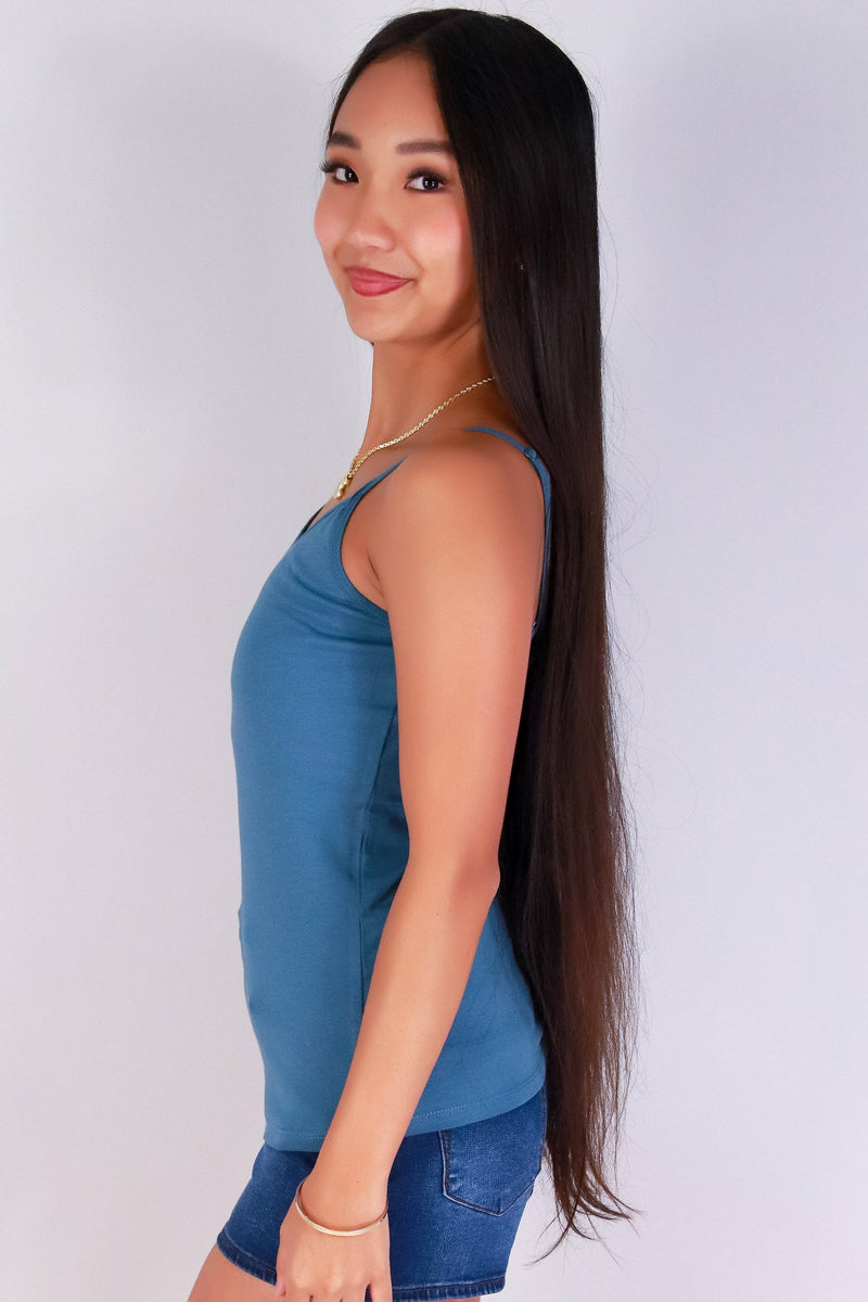 Jeans Warehouse Hawaii - TANK/TUBE SOLID BASIC - ALL OF A SUDDEN CAMI | By ACTIVE USA