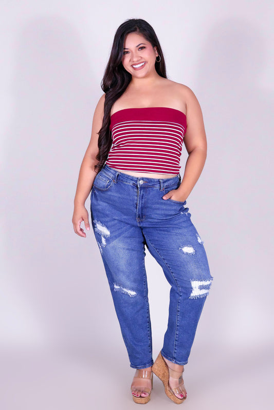 LIGHT LINE TUBE TOP