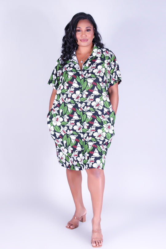KOKIO KEOKEO BUTTON DOWN DRESS