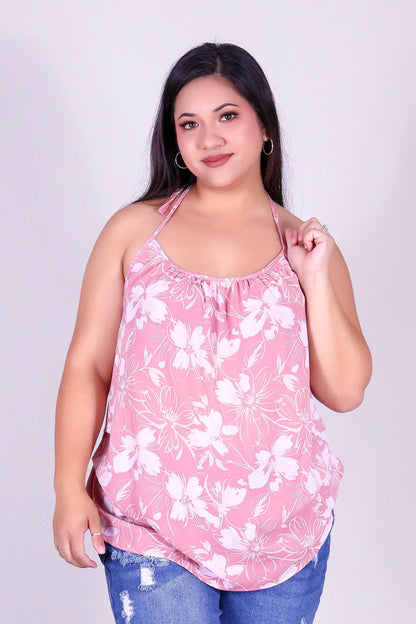 FLORA KISS HALTER TOP